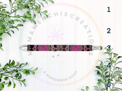 Gothic Spring Florals Refillable Retractable Gel Pen