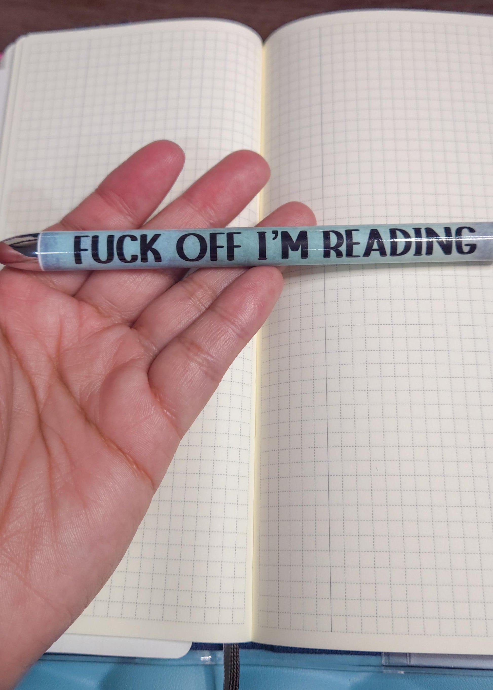 Bookish Book Lover Refillable Gel Pen
