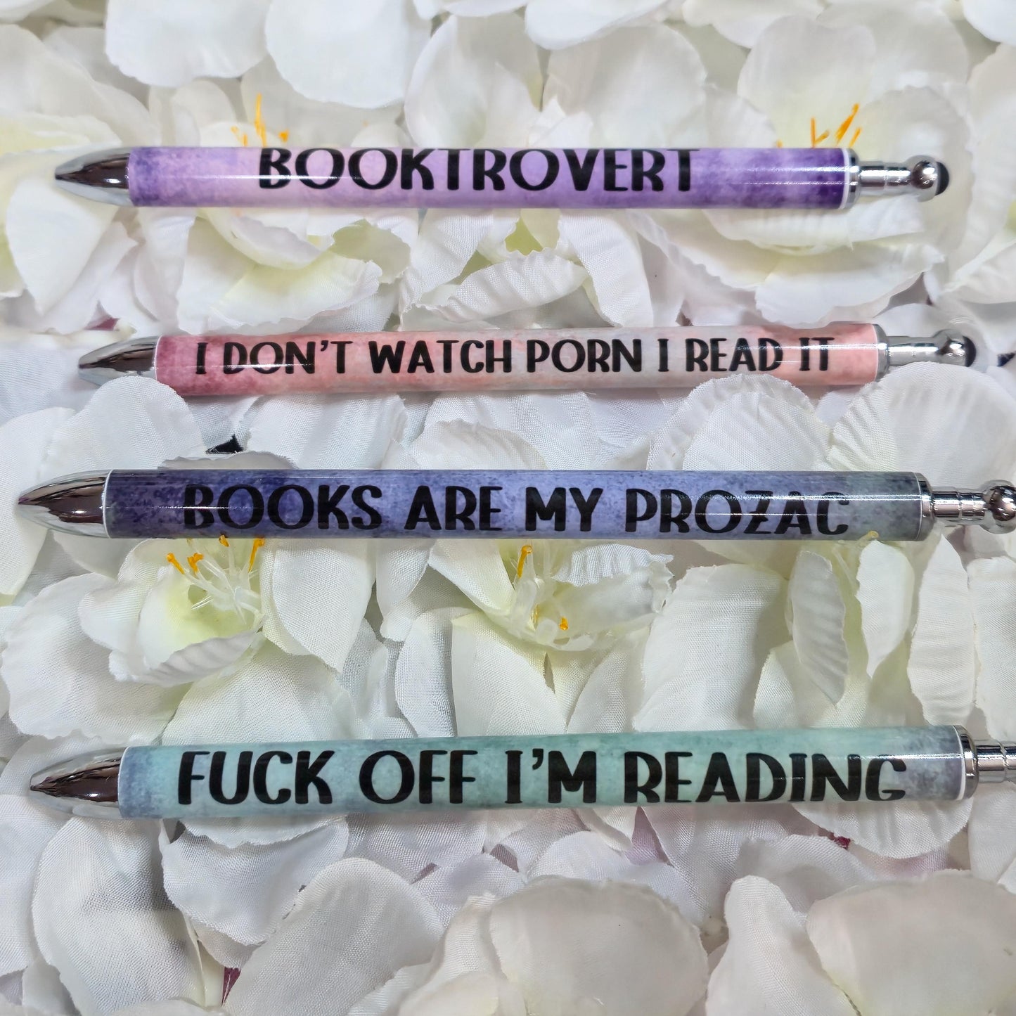 Bookish Book Lover Refillable Gel Pen
