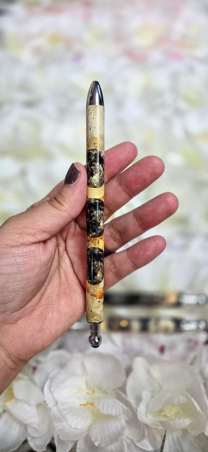 Celestial Moon Phase Refillable Retractable Gel Pen