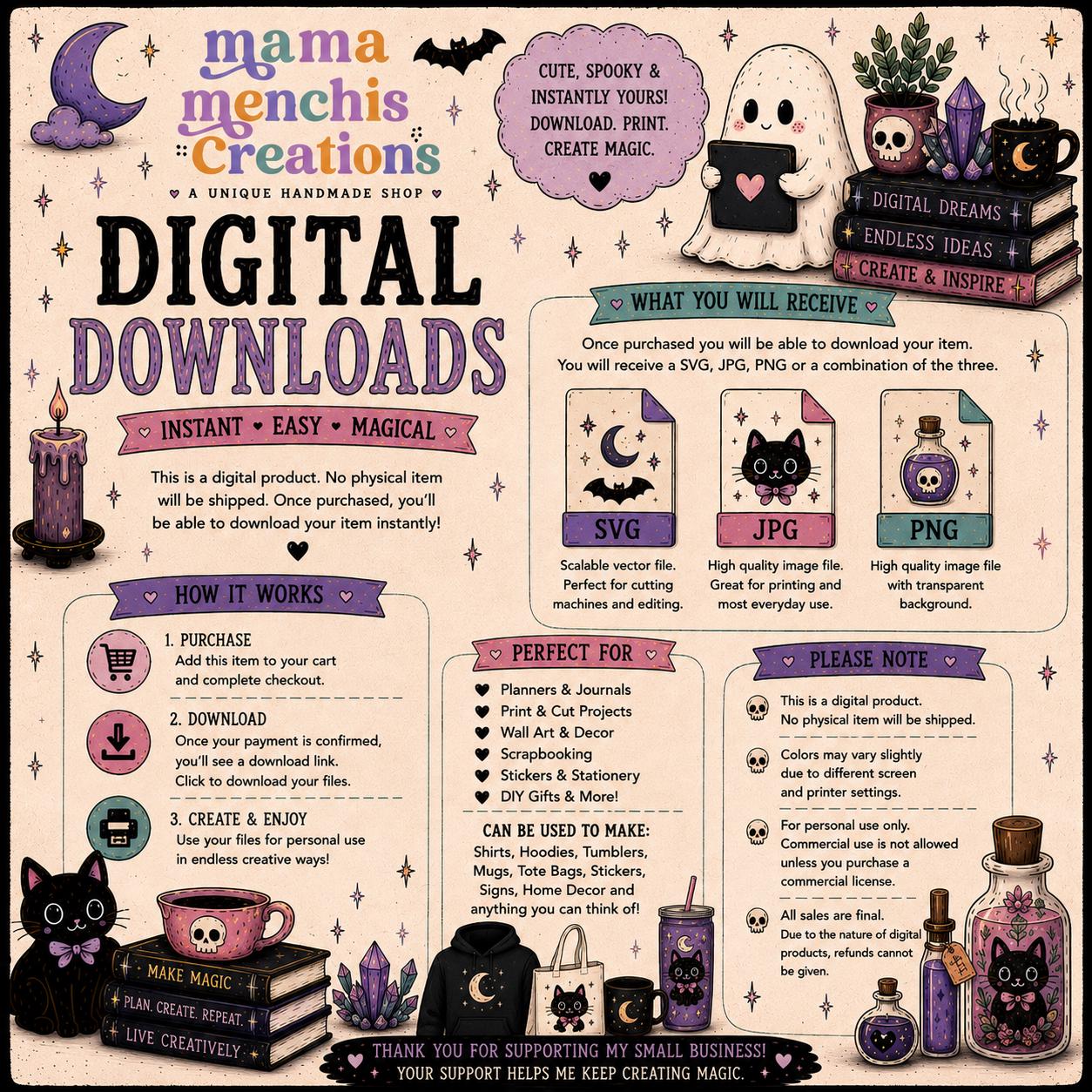 Pastel Grim Reaper Coffin Sublimation DTF PNG Digital Download