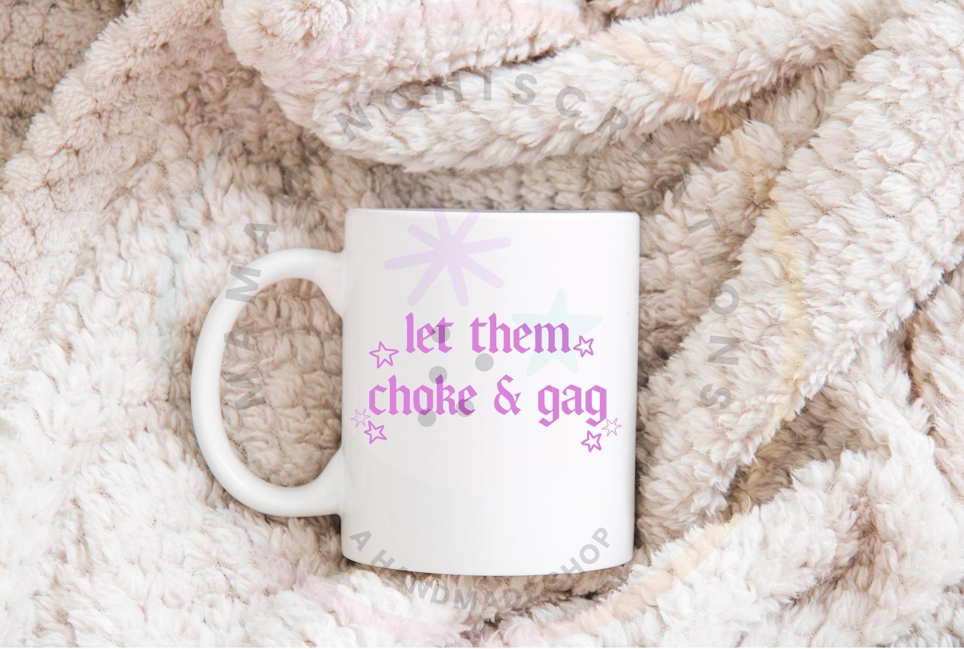 Let Them Choke and Gag Sassy Dark humor DTF PNG SVG Digital Download