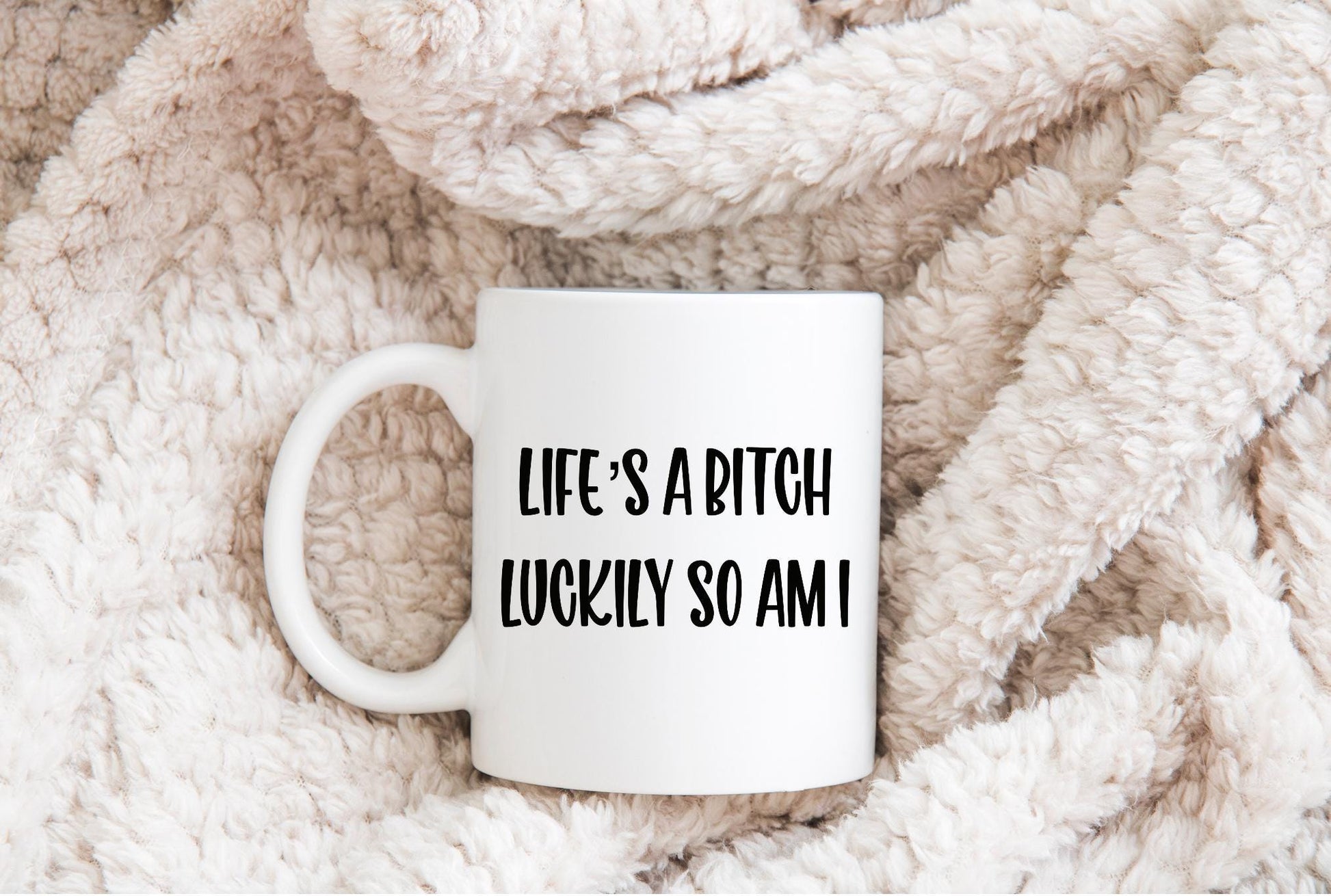 Life's a Bitch Luckily So Am I Sublimation DTF PNG Digital Download