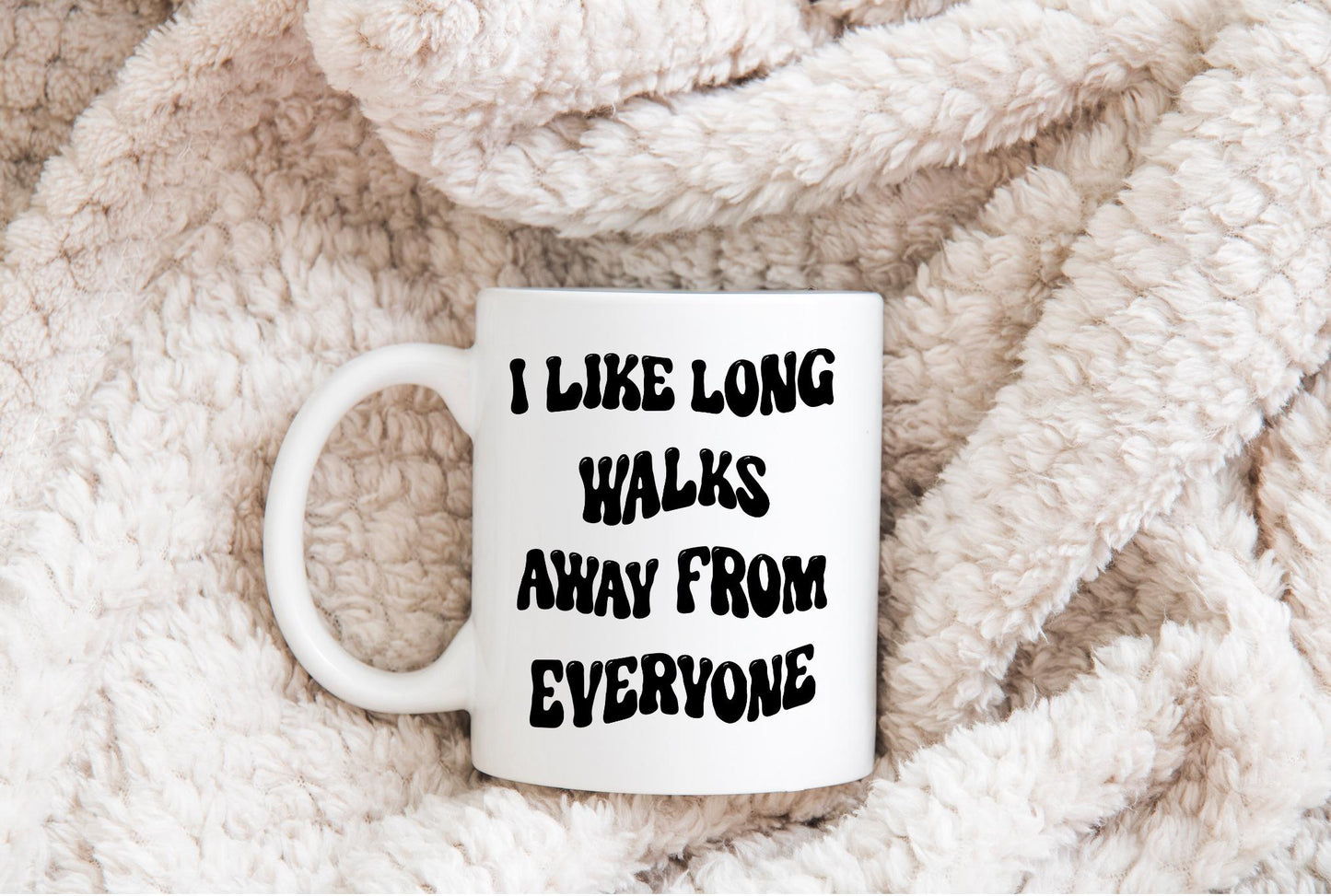 Long Walks Away From Everyone Funny Antisocial Sublimation DTF PNG Digital Download