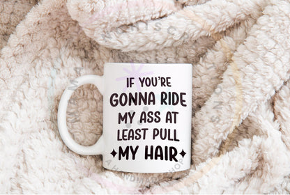 Pull My Hair Funny Adult Humor PNG SVG Digital Download