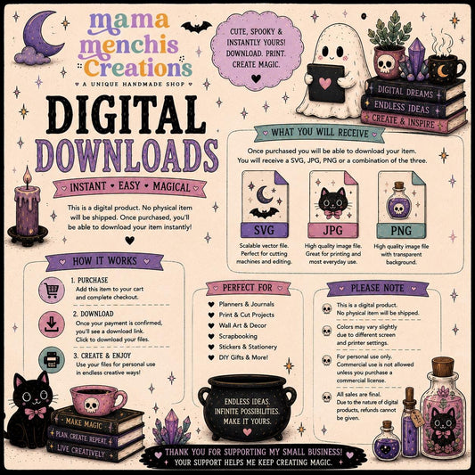 Pastel Goth Skeleton Cherry Sublimation DTF PNG Digital Download (Copy)