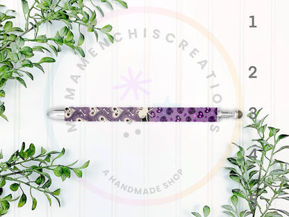 Ghosts and Skulls Halloween Refillable Gel Pen