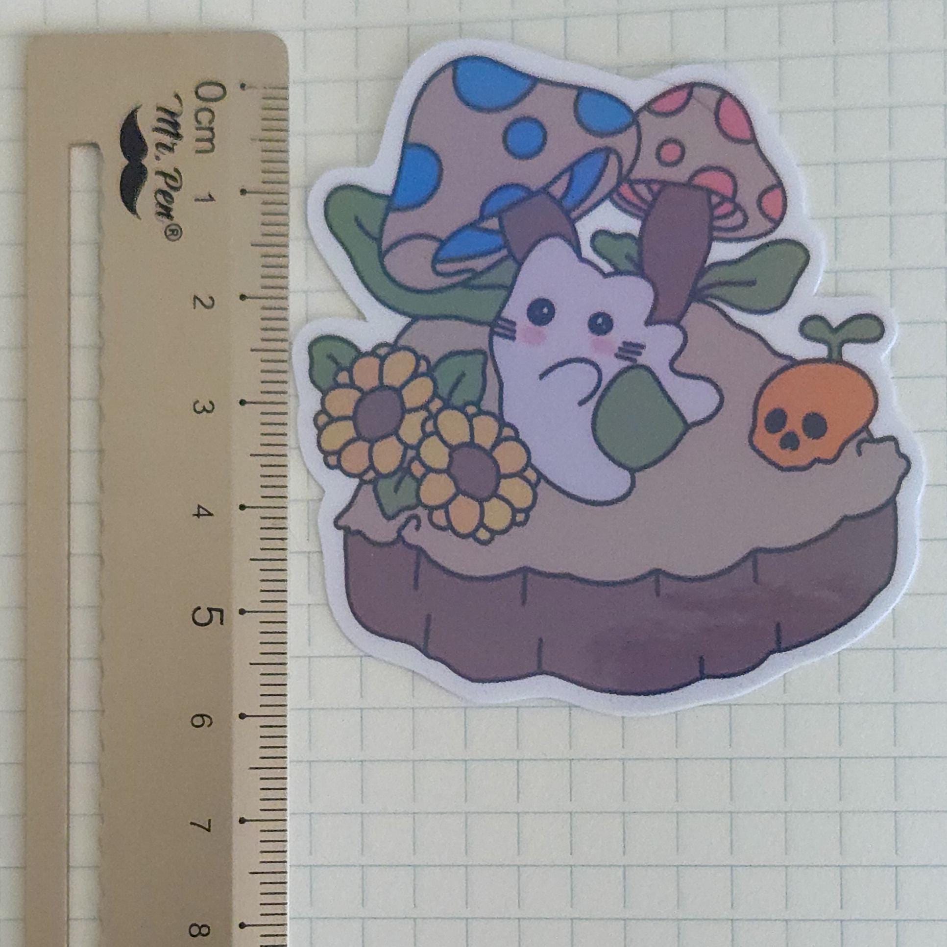 Haunted Harvest Holographic Sticker Flakes Set Bujo Planner Laptop Sticker
