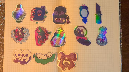 Holographic Sticker Flakes Bujo Journal Planner Laptop Sticker