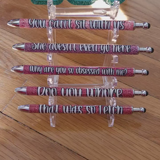 Mean Girls Refillable Retractable Gel Pen