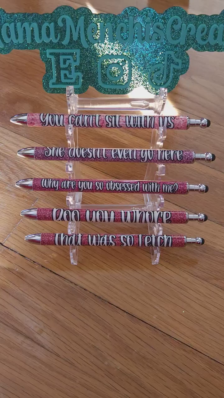 Mean Girls Refillable Retractable Gel Pen