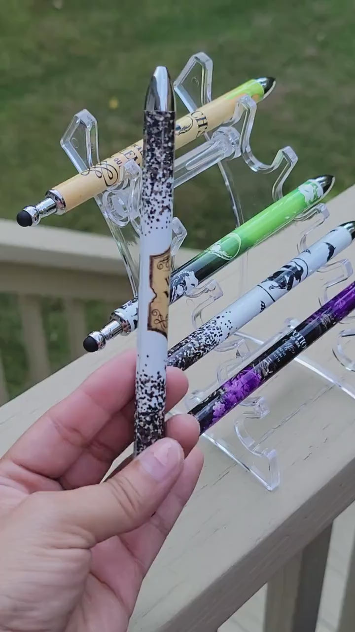 Spooky Halloween Salem Witches Refillable Gel Pen