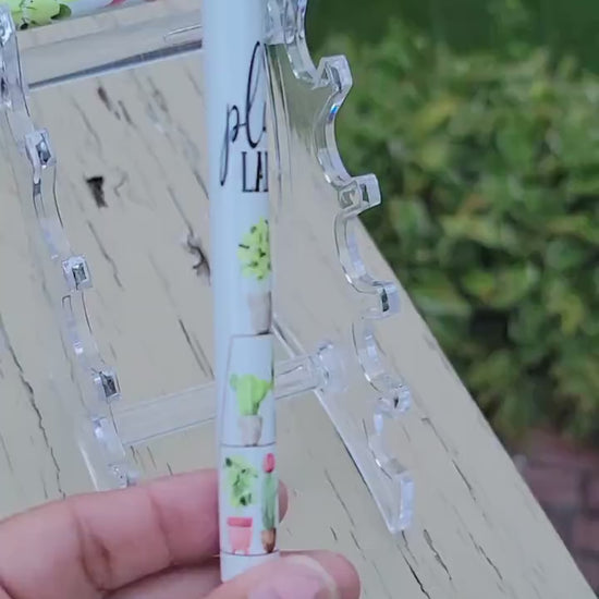 Crazy plant lady Refillable stainless steel gel pen