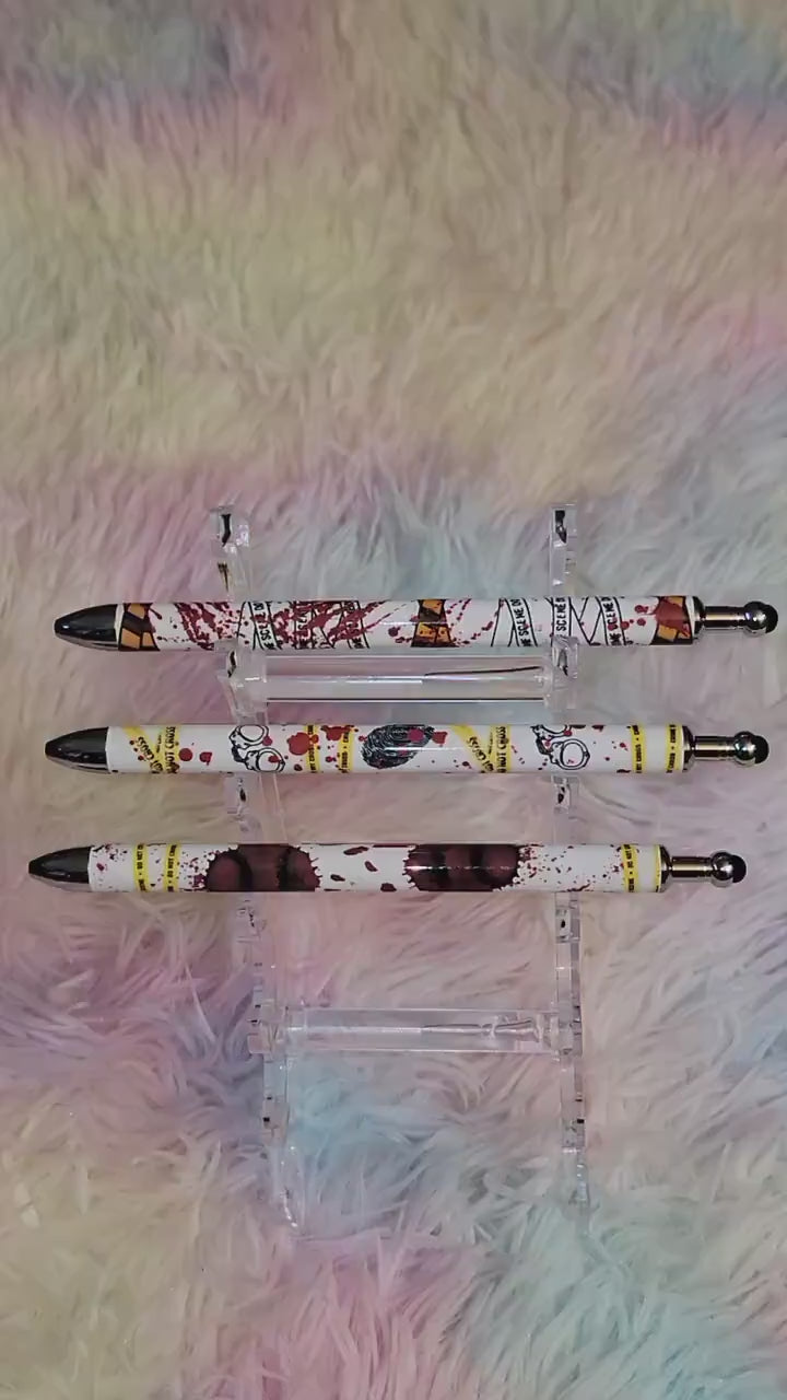 True Crime Bloody Refillable Gel Pen